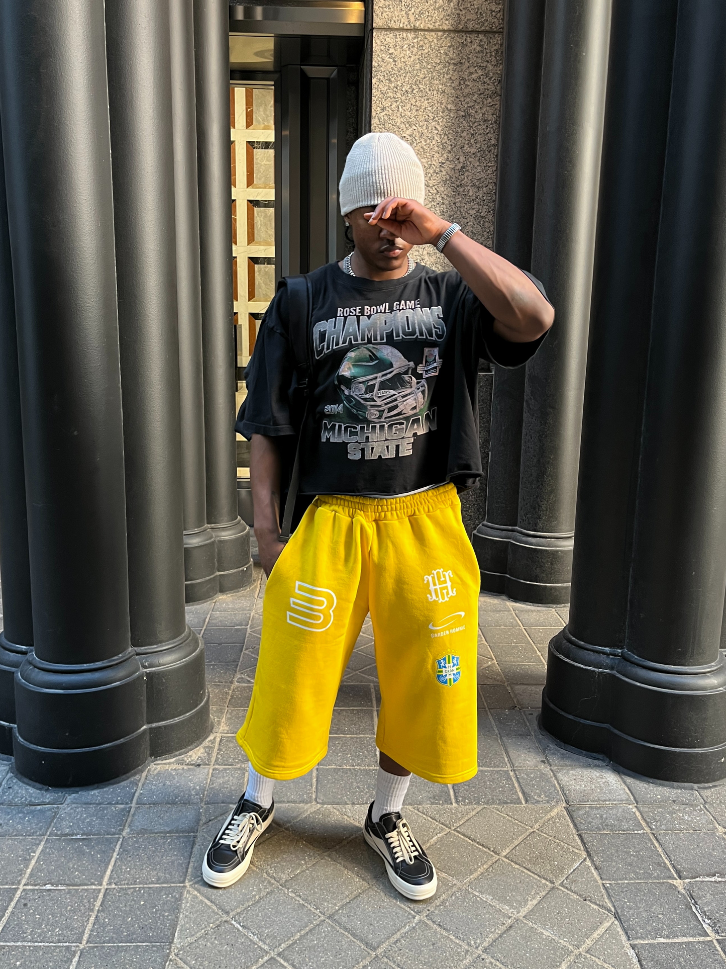 GARDEN CUP 3/4 SHORTS